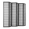 Room Divider, 6 Panel Japanese Room Divider, Folding Privacy Screen Indoor, Portable Partition Dividers and Decoration Screens, for Room Separation