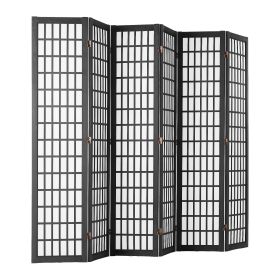 Room Divider, 6 Panel Japanese Room Divider, Folding Privacy Screen Indoor, Portable Partition Dividers and Decoration Screens, for Room Separation