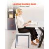 Modern Dining Room Accent Chairs Set of 4, Upholstered Leather Side Chair for Dining Tables