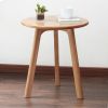 Round End Table- Small End Table Side Table Coffee Table Bedside Table Night Stand for Living Room Bedroom & Balcony