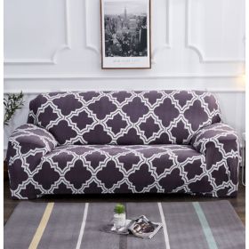 Elastic Universal Sofa Cover (Option: Gray-Pillowcase 2pcs)