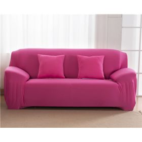 Solid Corner Sofa Covers Couch Slipcovers Elastica Material Sofa Skin Protector Cover Sofa Armchair (Option: 7-Pillowcase×2)