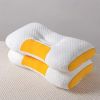 2pcs Knitted SPA Massage Neck Pillow, Cervical Orthopedic Neck Pillow, Soft, Adjustable Ergonomic Contour Support Pillow, Pillow Core