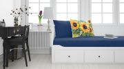 Sunflowers in Watercolor Standard Pillowcase Lightweight Super Soft Easy Care Decorative Artwork Pillowcase, Standard
