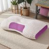 2pcs Knitted SPA Massage Neck Pillow, Cervical Orthopedic Neck Pillow, Soft, Adjustable Ergonomic Contour Support Pillow, Pillow Core