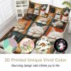 4pcs Cute Cat Cute Pet Series Beds 1 Bed Sheet 1 Bed Sheet And 2 Pillowcases Bedding, Suitable For All Seasons