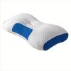 2pcs Knitted SPA Massage Neck Pillow, Cervical Orthopedic Neck Pillow, Soft, Adjustable Ergonomic Contour Support Pillow, Pillow Core